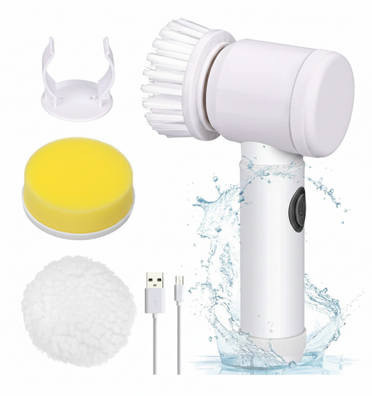 Cepillo Limpiador Giratorio 3 En 1