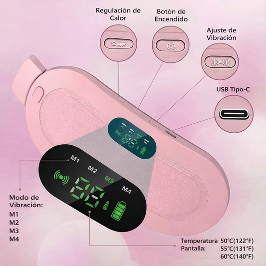 Cinturón Térmico Masajeador para Cólicos: Alivio Rápido y Natural