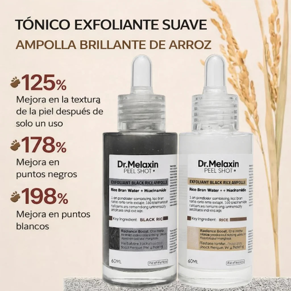 Dr. Melaxin: Elimina los puntos negros y la piel muerta