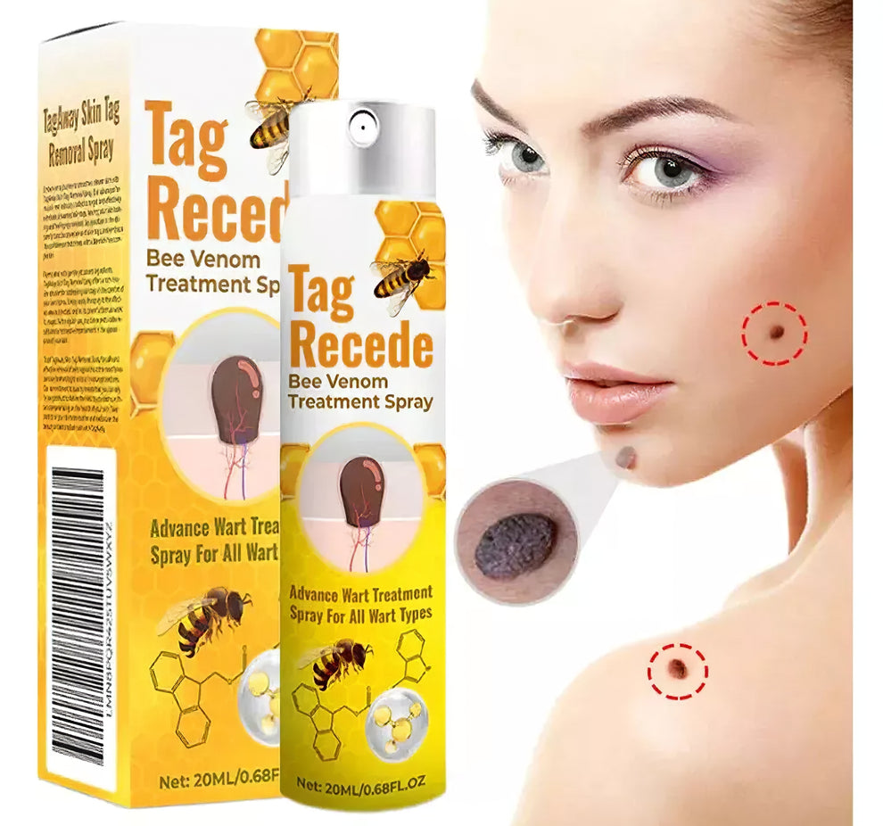 Oferta 2x1: Spray eliminador de verrugas Tag Recede  | 60 ML